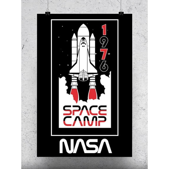 NASA Space Camp 1976 Poster - NASA Designs,