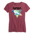 thumbnail image 1 of NASA - Space Center - Women's Short Sleeve Graphic T-Shirt, 1 of 5