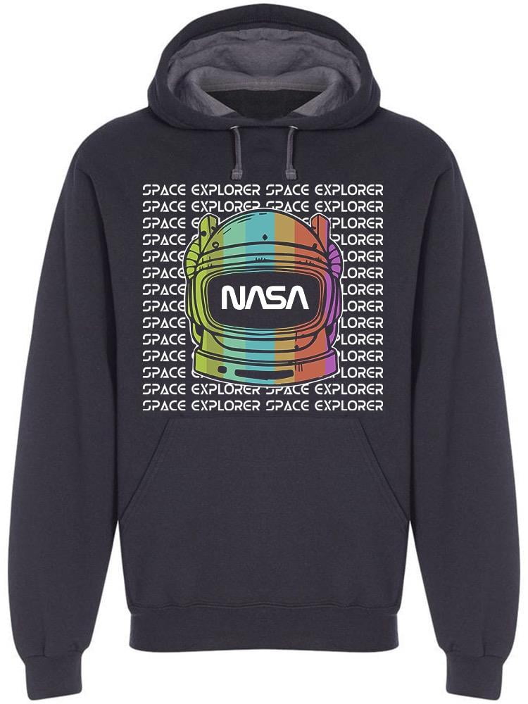 NASA Space Explorer Of The Nasa Men Hoodie, Male Medium - Walmart.com