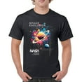thumbnail image 1 of NASA Space Explorer T-shirt Universe Astronaut Galaxy Planet Saturn Men's Tee, 1 of 7