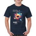 thumbnail image 1 of NASA Space Explorer T-shirt Universe Astronaut Galaxy Planet Saturn Men's Tee, 1 of 7