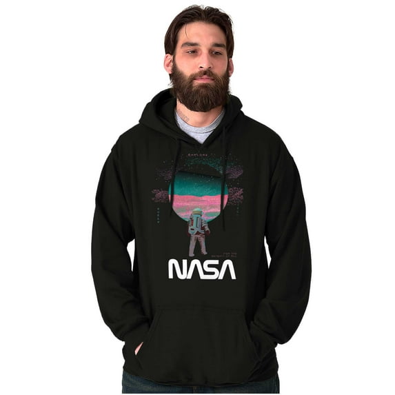 NASA Space Force Planet Mars Mission Hoodie Sweatshirt Women Men Brisco Brands S