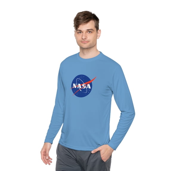 NASA Space Lightweight Long Sleeve Tee | NASA Top Trends | Space Long Sleeve Tee | Space Lover Long Sleeve Tee | Astronomy gifts | School