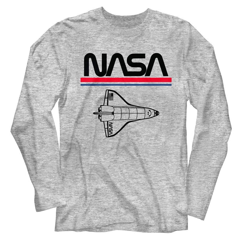T-shirt NASA Gris Homme - Marque Delta Pro Weight - Taille Large - Occasion Très Bon état