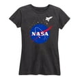 thumbnail image 1 of NASA - Space Shuttle Logo - Women's Short Sleeve Graphic T-Shirt, 1 of 5