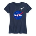 thumbnail image 1 of NASA - Space Shuttle Logo - Women's Short Sleeve Graphic T-Shirt, 1 of 5