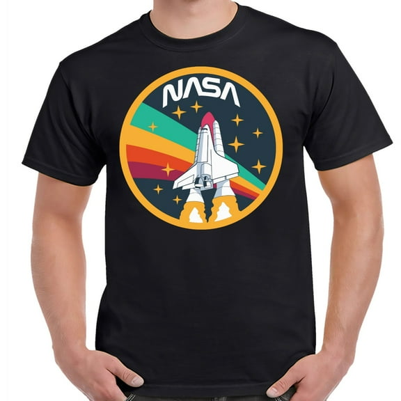 NASA Space Shuttle Circle Shirt-Medium