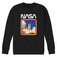 thumbnail image 1 of NASA - Space Shuttle Logo - Men's Crew Neck Fleece Pullover, 1 of 5