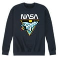 thumbnail image 1 of NASA - Space Shuttle Logo - Men's Crew Neck Fleece Pullover, 1 of 5