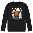thumbnail image 1 of NASA - Space Shuttle Logo - Men's Crew Neck Fleece Pullover, 1 of 5