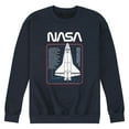 thumbnail image 1 of NASA - Space Shuttle Logo - Men's Crew Neck Fleece Pullover, 1 of 5