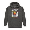 thumbnail image 1 of NASA - Space Shuttle Logo - Men's Pullover Hooded Fleece Sweatshirt, 1 of 5