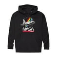 thumbnail image 1 of NASA - Space Shuttle Logo - Men's Pullover Hooded Fleece Sweatshirt, 1 of 5