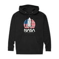 thumbnail image 1 of NASA - Space Shuttle Logo - Men's Pullover Hooded Fleece Sweatshirt, 1 of 5