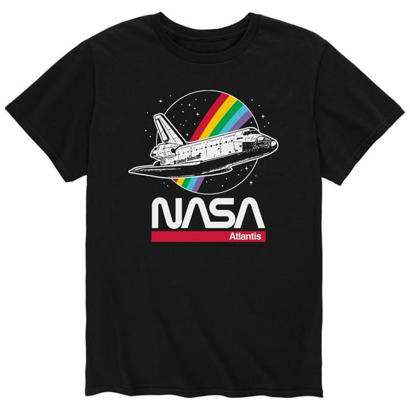 NASA - Space Shuttle Logo - Men's Short Sleeve Graphic T-Shirt