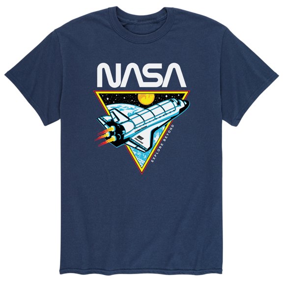 NASA - Space Shuttle Logo - Men's Short Sleeve Graphic T-Shirt