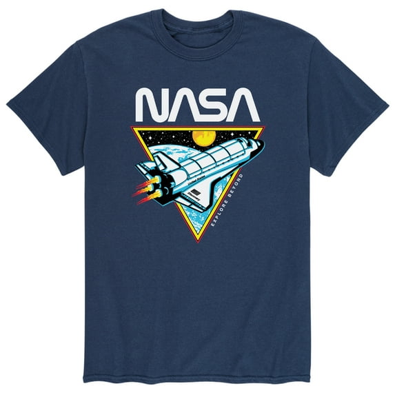 NASA - Space Shuttle Logo - Men's Short Sleeve Graphic T-Shirt