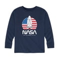 thumbnail image 1 of NASA - Space Shuttle Logo - Toddler And Youth Long Sleeve Graphic T-Shirt, 1 of 5