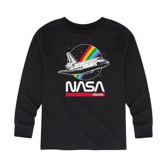 NASA - Space Shuttle Logo - Toddler And Youth Long Sleeve Graphic T-Shirt