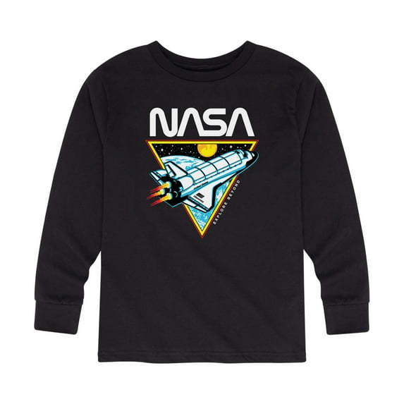 NASA - Space Shuttle Logo - Toddler And Youth Long Sleeve Graphic T-Shirt