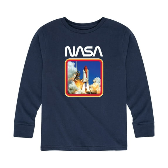 NASA - Space Shuttle Logo - Toddler And Youth Long Sleeve Graphic T-Shirt
