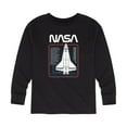 thumbnail image 1 of NASA - Space Shuttle Logo - Toddler And Youth Long Sleeve Graphic T-Shirt, 1 of 5