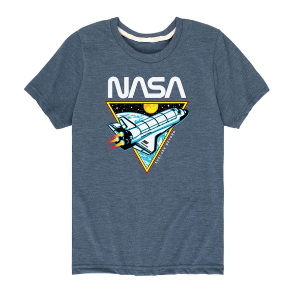 NASA - Space Shuttle Logo - Toddler And Youth Short Sleeve Graphic T-Shirt