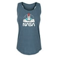 thumbnail image 1 of NASA - Space Shuttle Logo - Women's Racerback Tank Top, 1 of 5