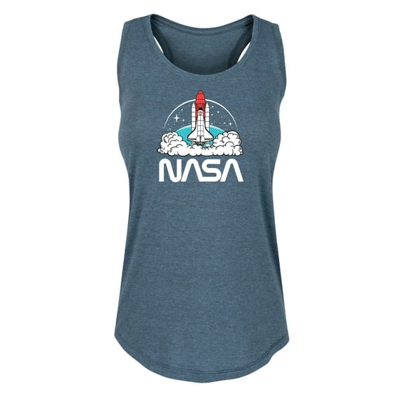 NASA - Space Shuttle Logo - Women's Racerback Tank Top