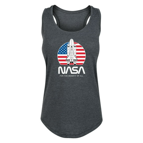 NASA - Space Shuttle Logo - Women's Racerback Tank Top