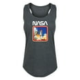 thumbnail image 1 of NASA - Space Shuttle Logo - Women's Racerback Tank Top, 1 of 5