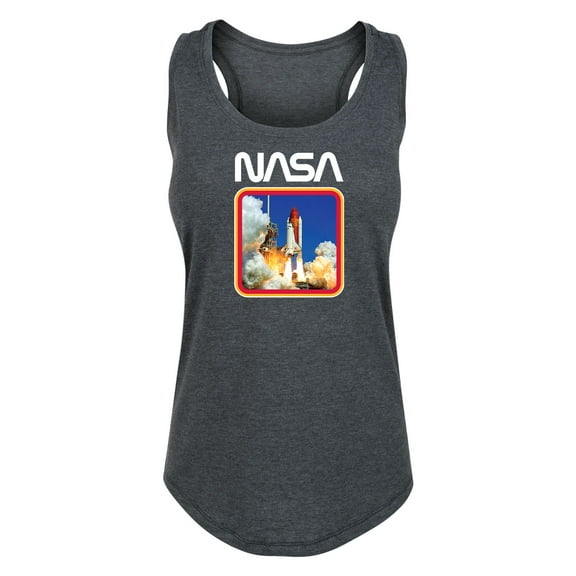 NASA - Space Shuttle Logo - Women's Racerback Tank Top