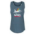 thumbnail image 1 of NASA - Space Shuttle Logo - Women's Racerback Tank Top, 1 of 5