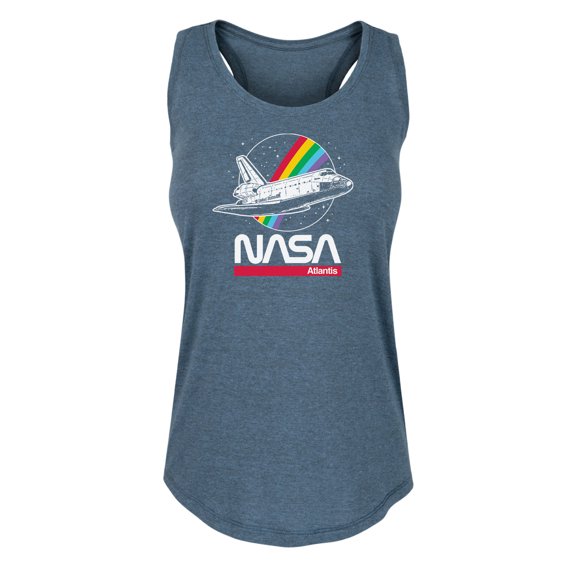 NASA - Space Shuttle Logo - Women's Racerback Tank Top