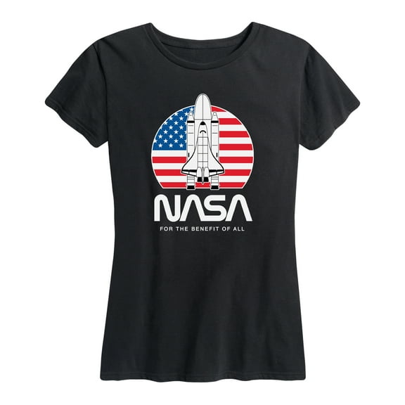 NASA - Space Shuttle Logo - Women's Short Sleeve Graphic T-Shirt