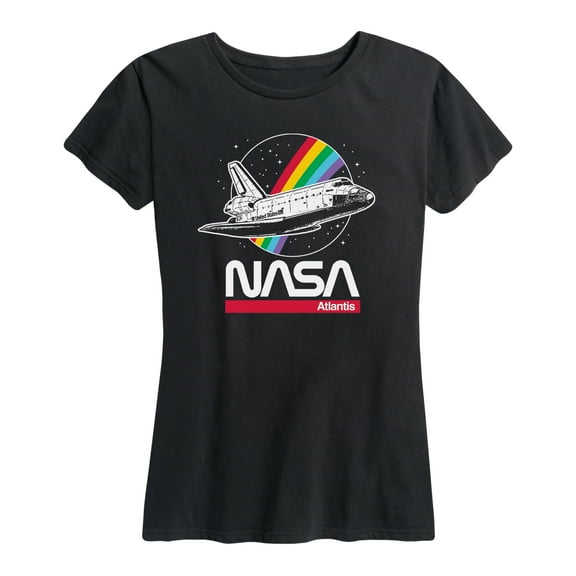 NASA - Space Shuttle Logo - Women's Short Sleeve Graphic T-Shirt