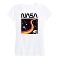thumbnail image 1 of NASA - Space Shuttle Logo - Women's Short Sleeve Graphic T-Shirt, 1 of 5
