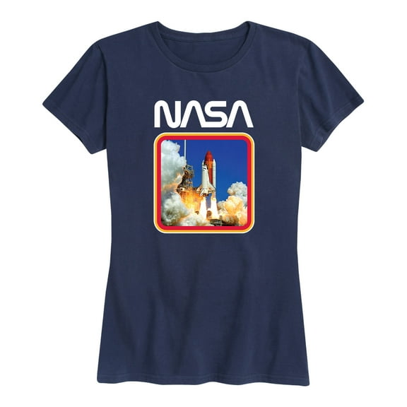 NASA - Space Shuttle Logo - Women's Short Sleeve Graphic T-Shirt