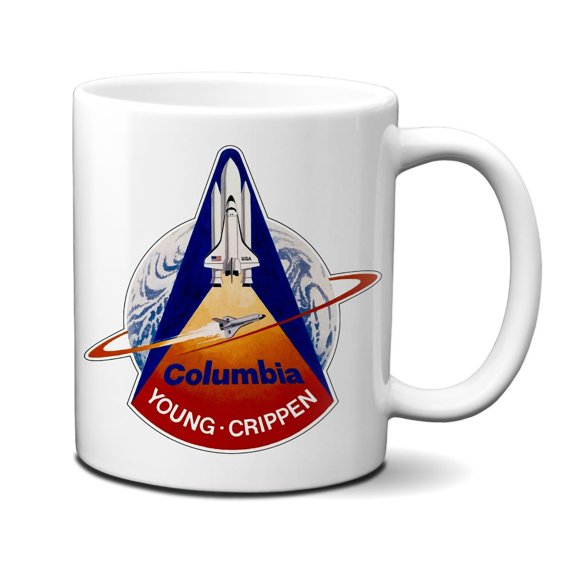 NASA Space Shuttle STS-1 Mission Logo 11 Oz Mug