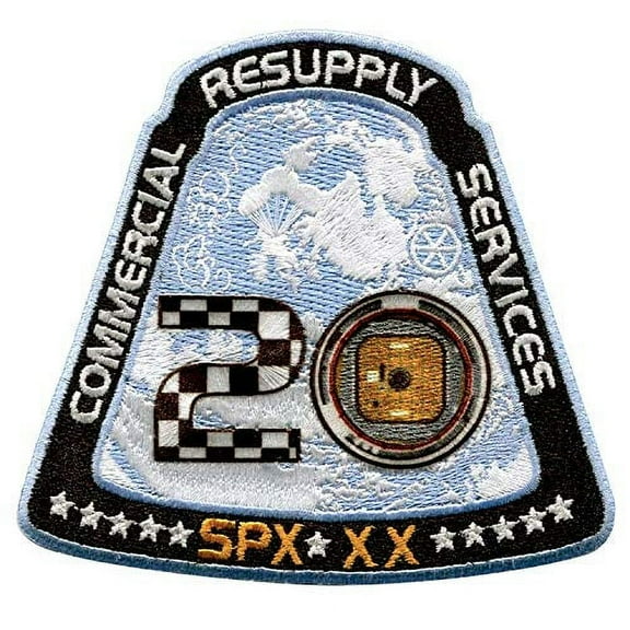 NASA SpaceX 20 CRS Patch