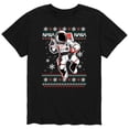 thumbnail image 1 of NASA - Spaceman Ugly Christmas Sweater - Men's Short Sleeve Graphic T-Shirt, 1 of 5