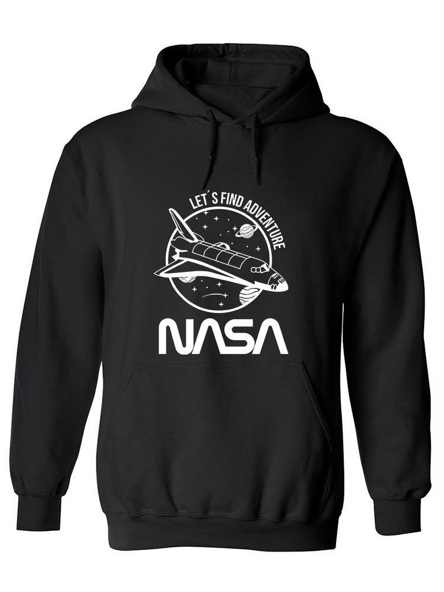 Cotton Soul NASA Space Centre – Maglietta Corta Donna Boxy – Nero, Taglia Large – Crop Top Con Licenza Ufficiale