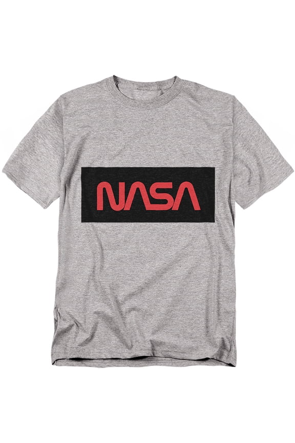 T-Shirt Box Logo Grey Unisex Graphic Tee for Men & Women