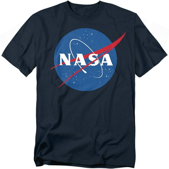 NASA T-Shirt Circle Logo Navy Unisex Graphic Tee for Men & Women