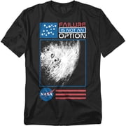 NASA T-Shirt Failure Is Not An Option Unisex Graphic Tee for Men & Women
