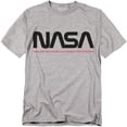 thumbnail image 1 of NASA T-Shirt Insignia Grey Unisex Graphic Tee for Men & Women, 1 of 7