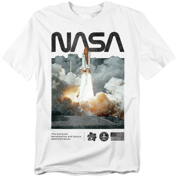 NASA T-Shirt Lift Off Unisex Graphic Tee for Men & Women