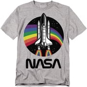 NASA T-Shirt Rainbow 2 Unisex Graphic Tee for Men & Women