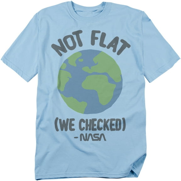 NASA T-Shirt The It'S Round Unisex Graphic Tee for Men & Women
