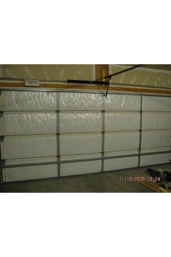NASA Tech Reflective White Foam Core Garage Door Insulation Kit 10L x 7H R8